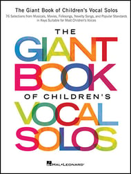 The Giant Book of Children's Vocal Solos Vocal Solo & Collections sheet music cover